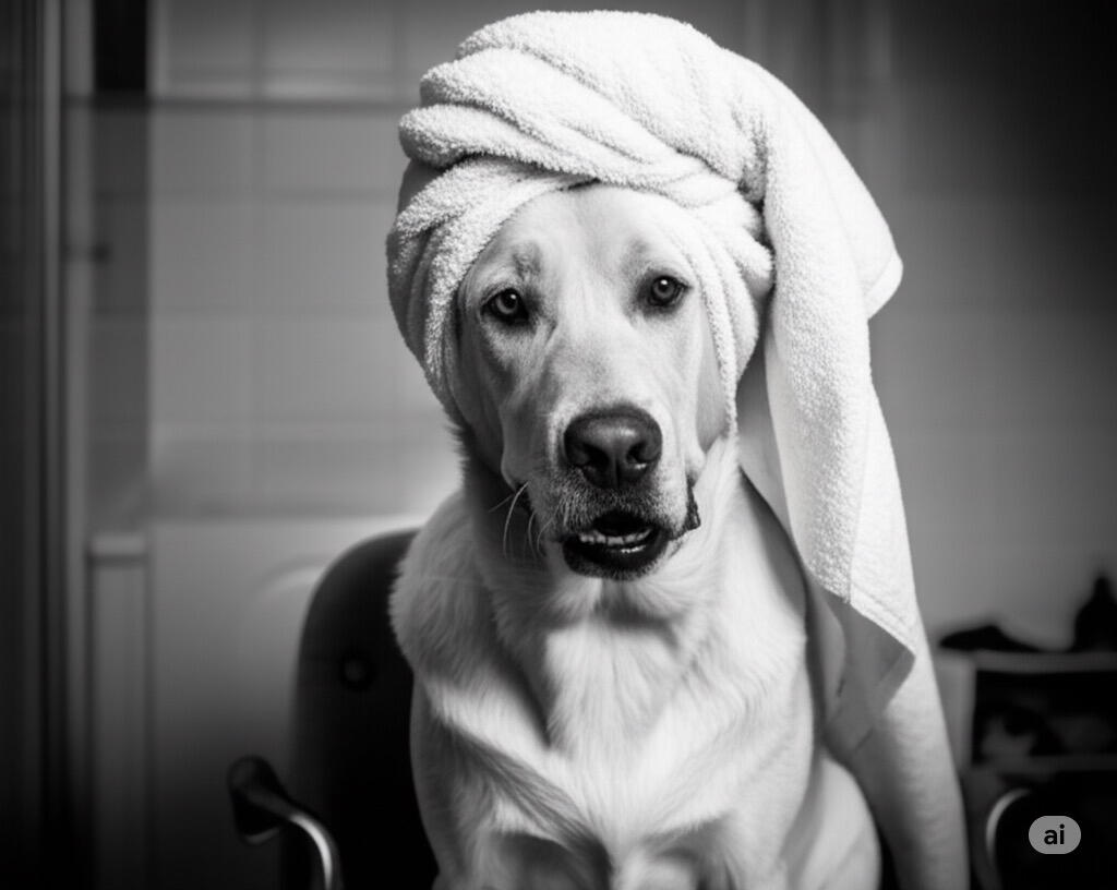 Pampered and picture-perfect. Give your pet the zen treatment they deserve! 🛁🖤 #ZenPetPortraits #PetLuxury